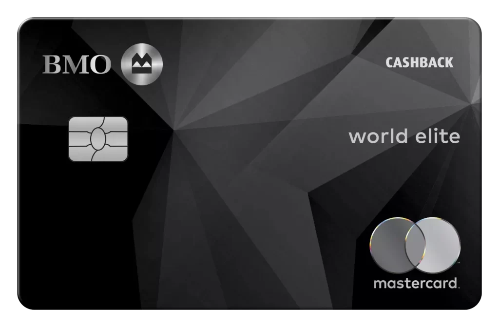 bmo cashback world elite mastercard