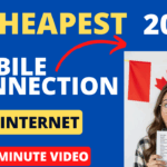 Cheapest Mobile phone plan in Canada